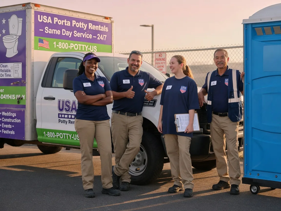 Porta Potty Rental company in Fork, SC